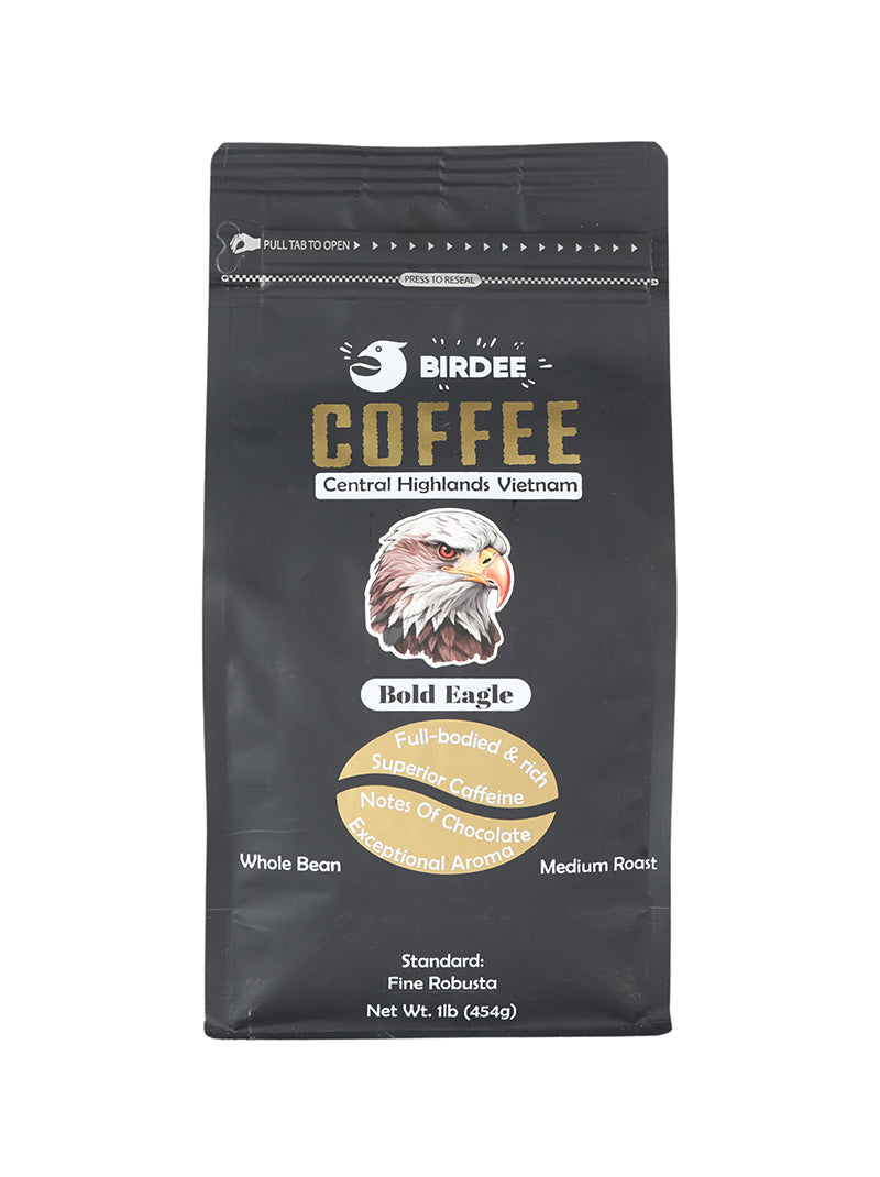 Birdee Vietnamese Coffee Bean - Bold Eagle - 100% Robusta Coffee Beans ...